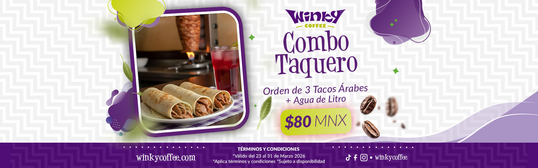Banner Winky Coffee 3